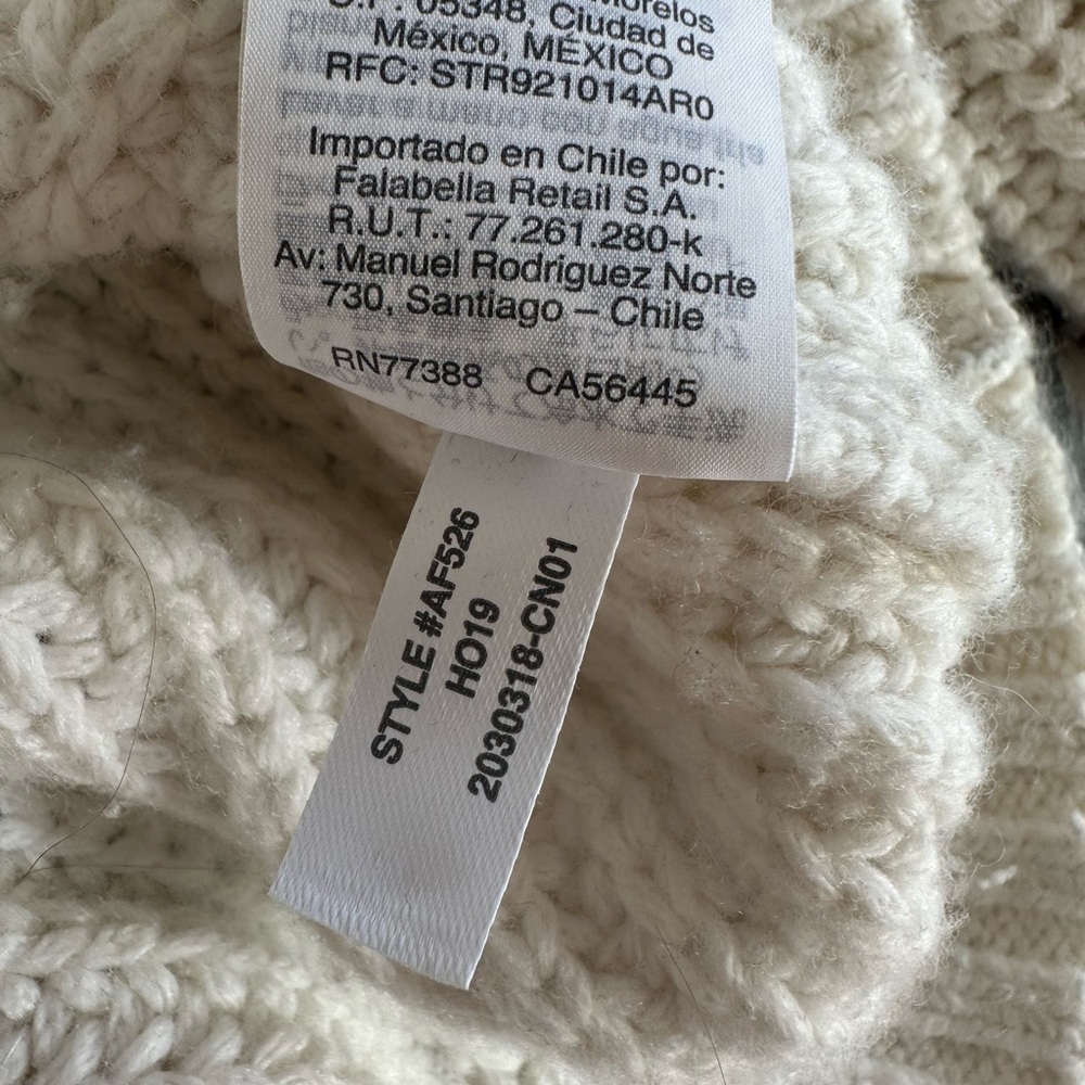 Everett Rib-Play Pullover Sweater S - Picture 7 of 7
